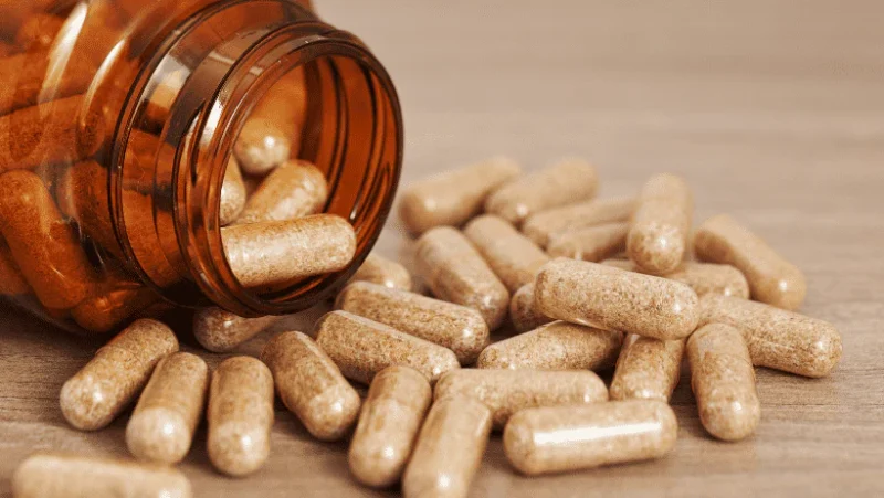 Buy pure Golden teacher Anxiety Microdose Capsules - 100mg online Ontario Canada
